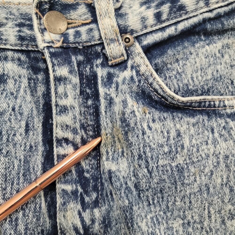 Fly Girl Vintage Stonewash Jeans Authentic 80s Denim - Picture 13 of 13